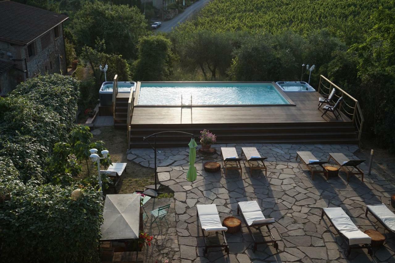 Bed and Breakfast Casa Lucia In Chianti Vagliagli Екстер'єр фото